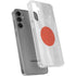 Japanese Flag Distressed Galaxy S24 Plus Clear Case